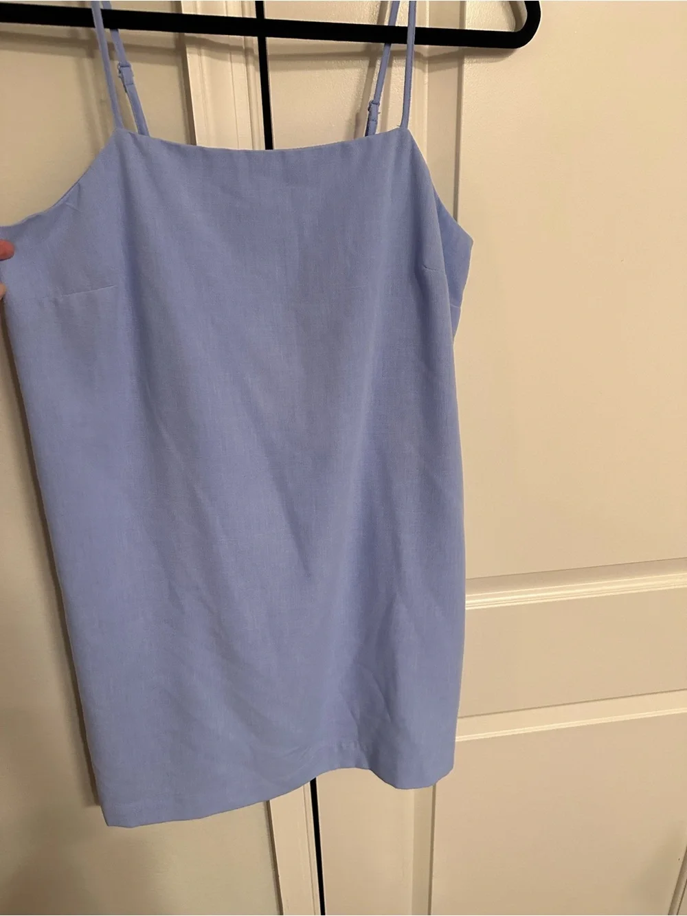Old Navy Light Blue Mini Slip Dress